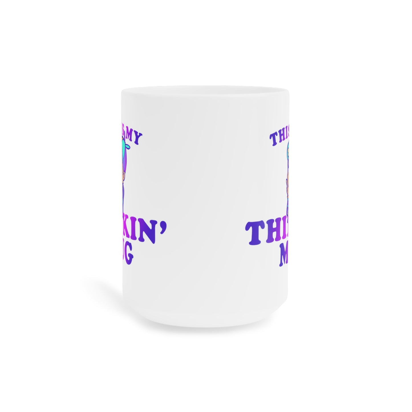 "Thinkin' Mug" Kid - Ceramic Mugs (11oz/15oz/20oz)