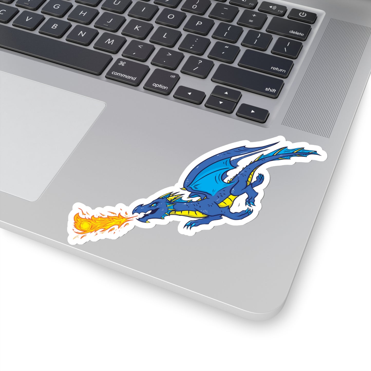 "Dragon (Blue)" - Kiss-Cut Stickers (Multiple Sizes)