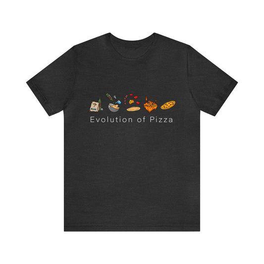 "Evolution of Pizza" - Short Sleeve Tee (Multiple Color Options)