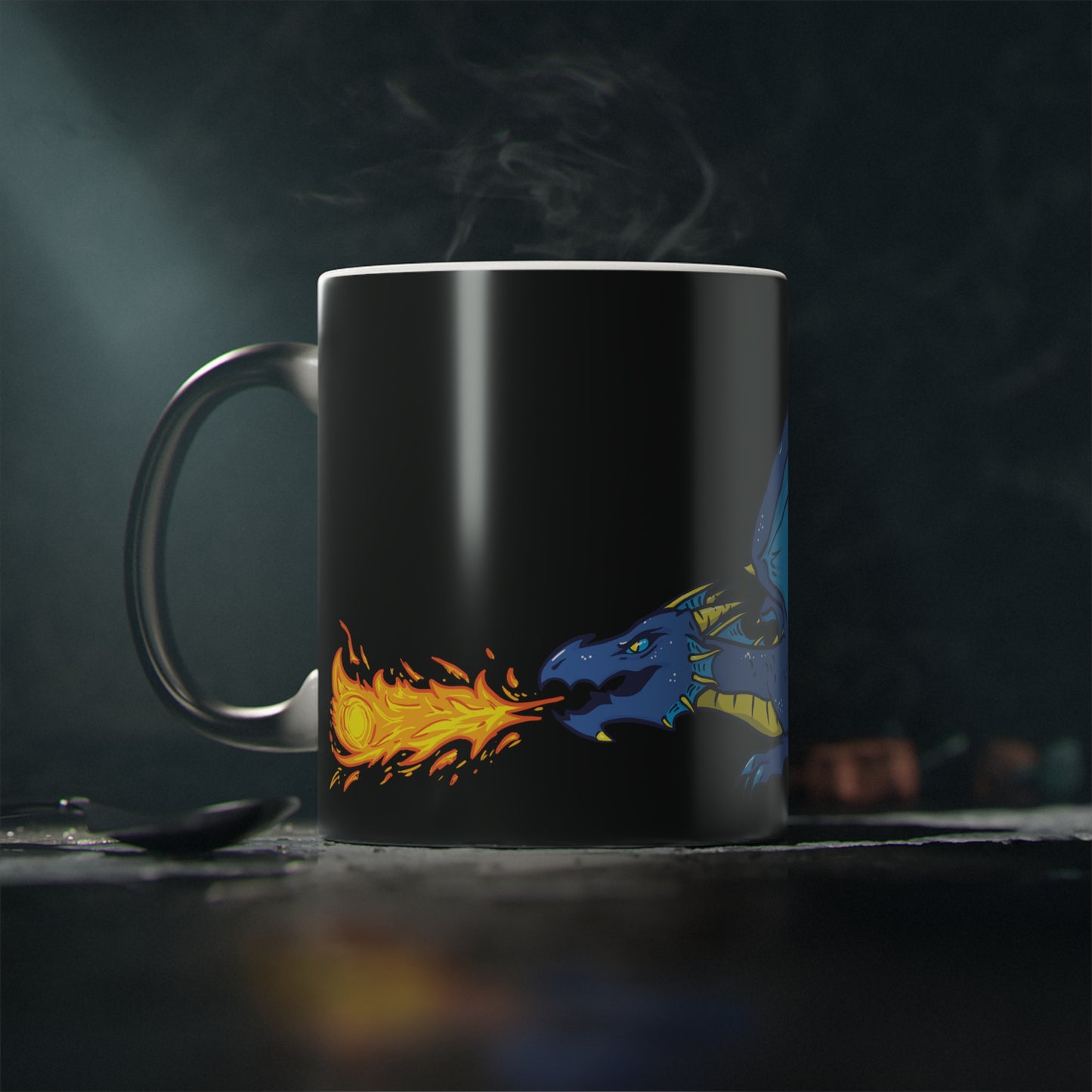"Dragon (Blue)" -  Magic Mug