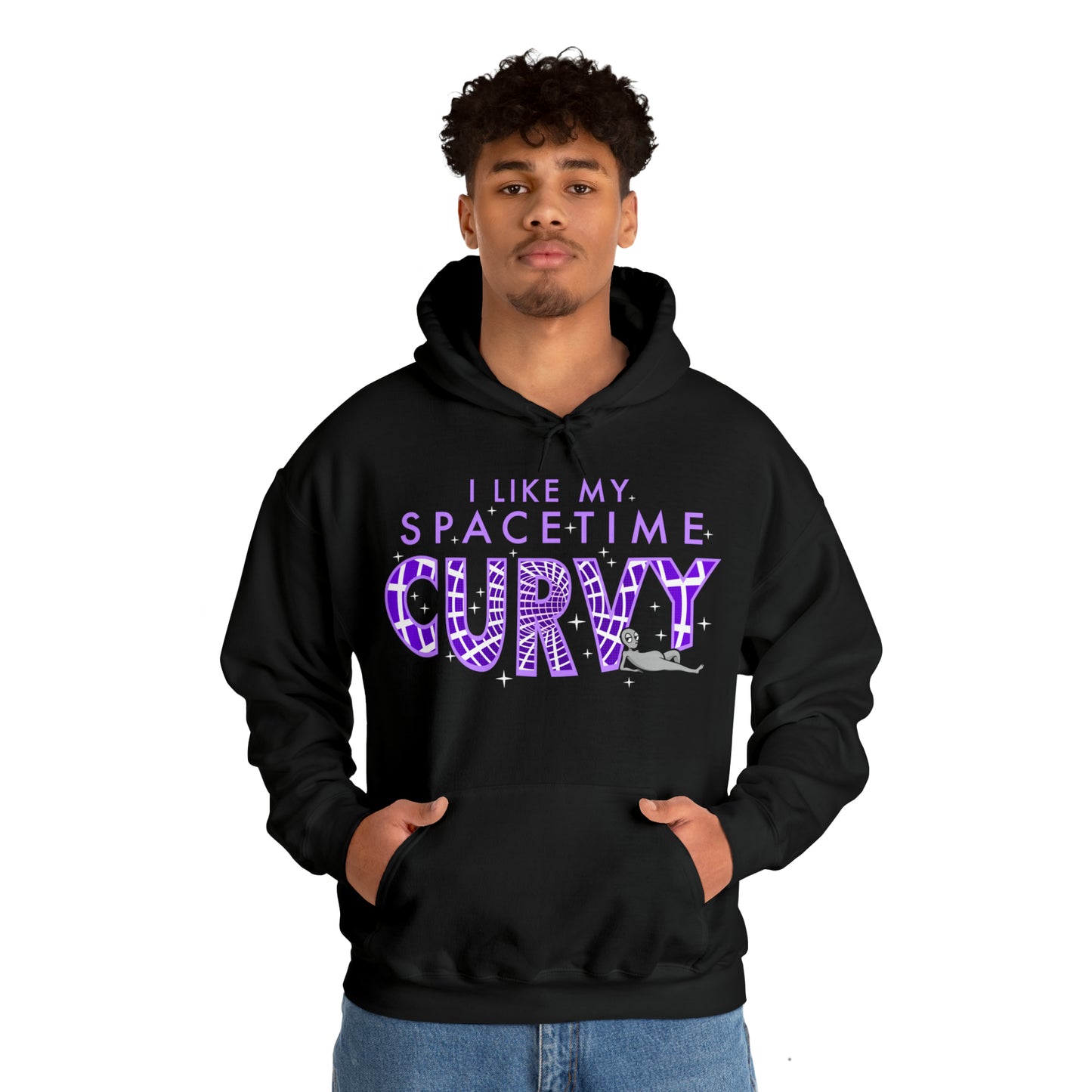 "Spacetime" - Hooded Sweatshirt