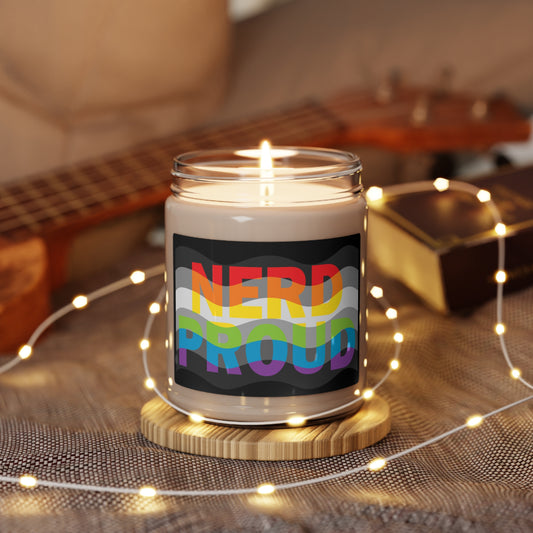 "Nerd Proud" Flag - Scented Candle (9oz)