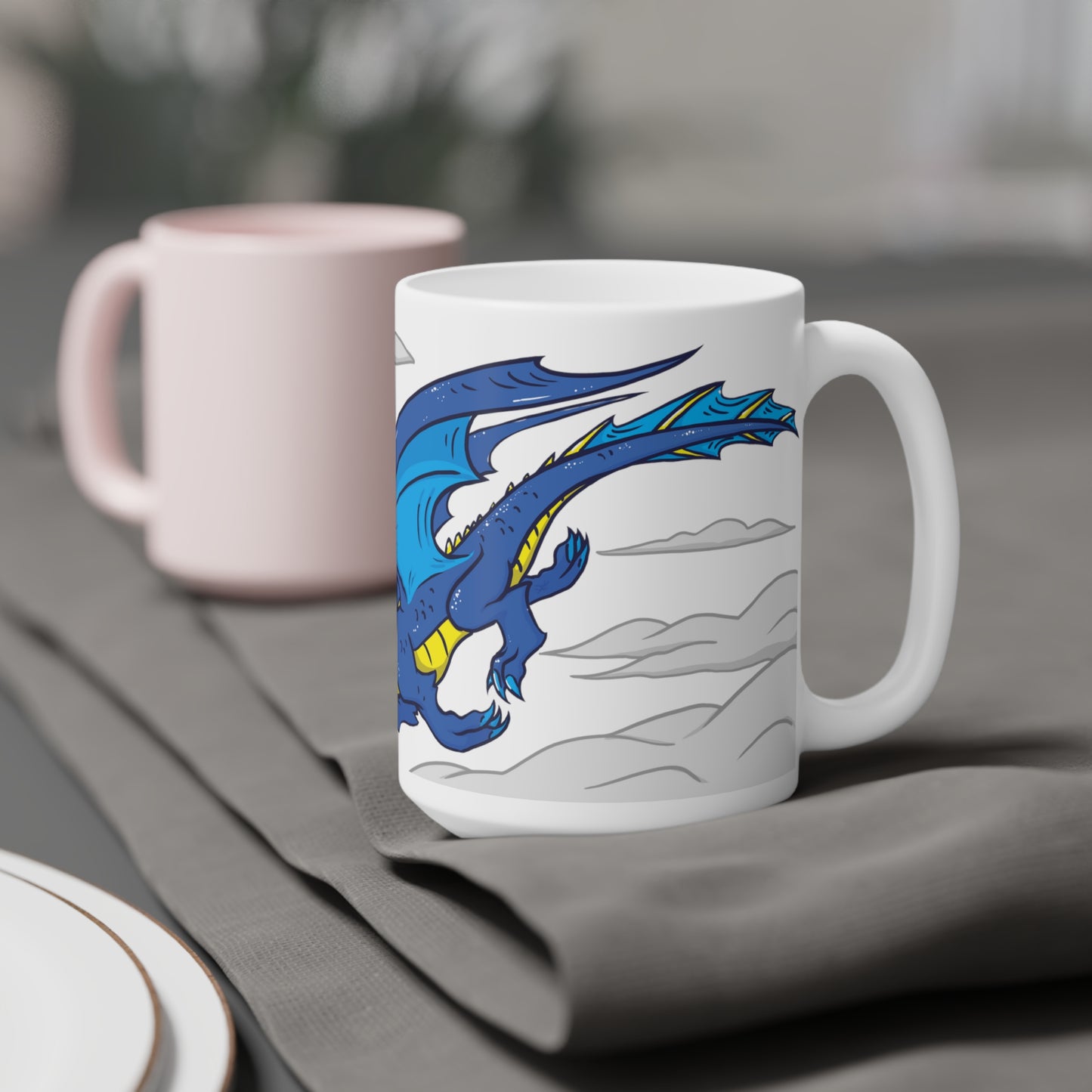 "Thinkin' About Dragons" - Ceramic Mugs (11oz/15oz/20oz)