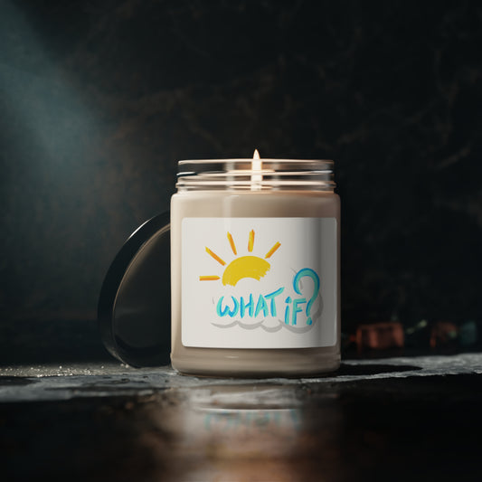"What If?" - Motivational Scented Candle (9oz)