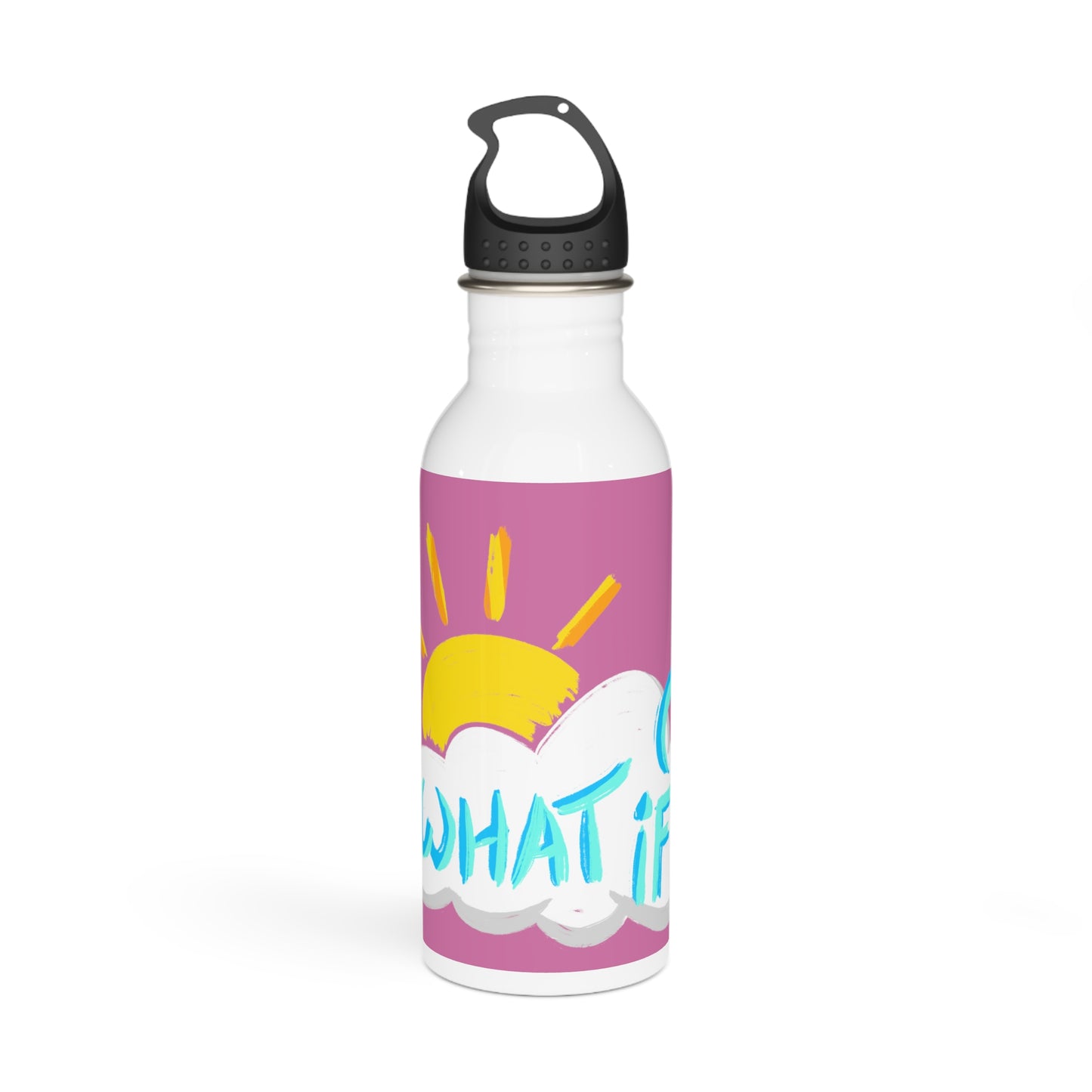 "What If?" - Stainless Steel Water Bottle