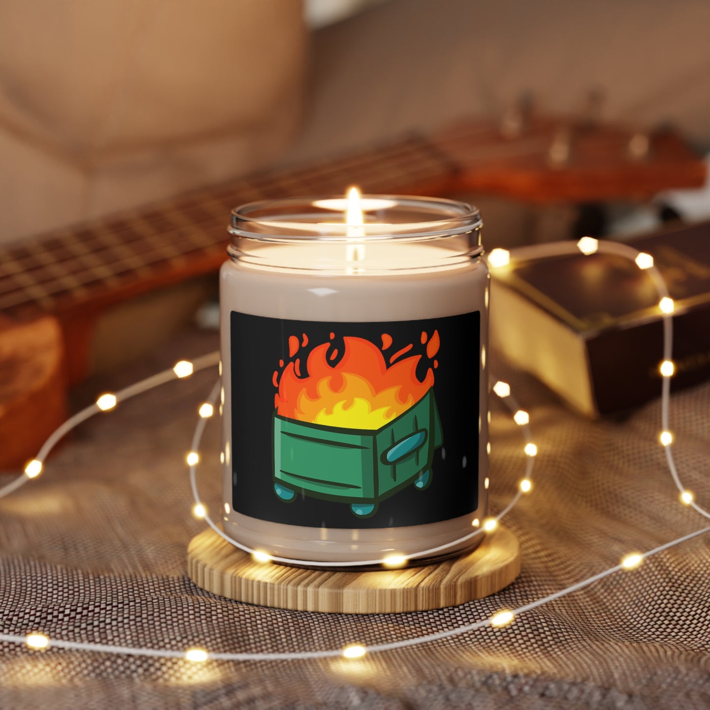 "Dumpster Fire" - Scented Candle (9oz)