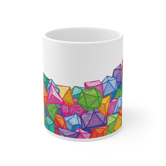 "Dice Cup" - Ceramic Mugs (11oz/15oz/20oz)