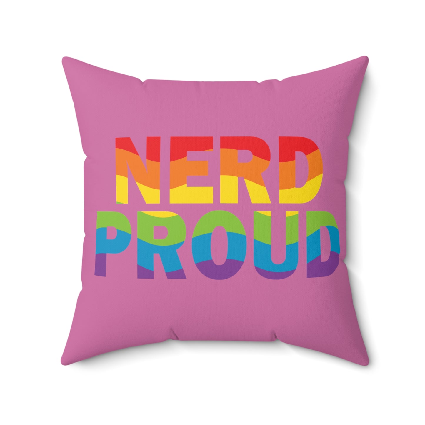 "Nerd Proud" Square Pillow