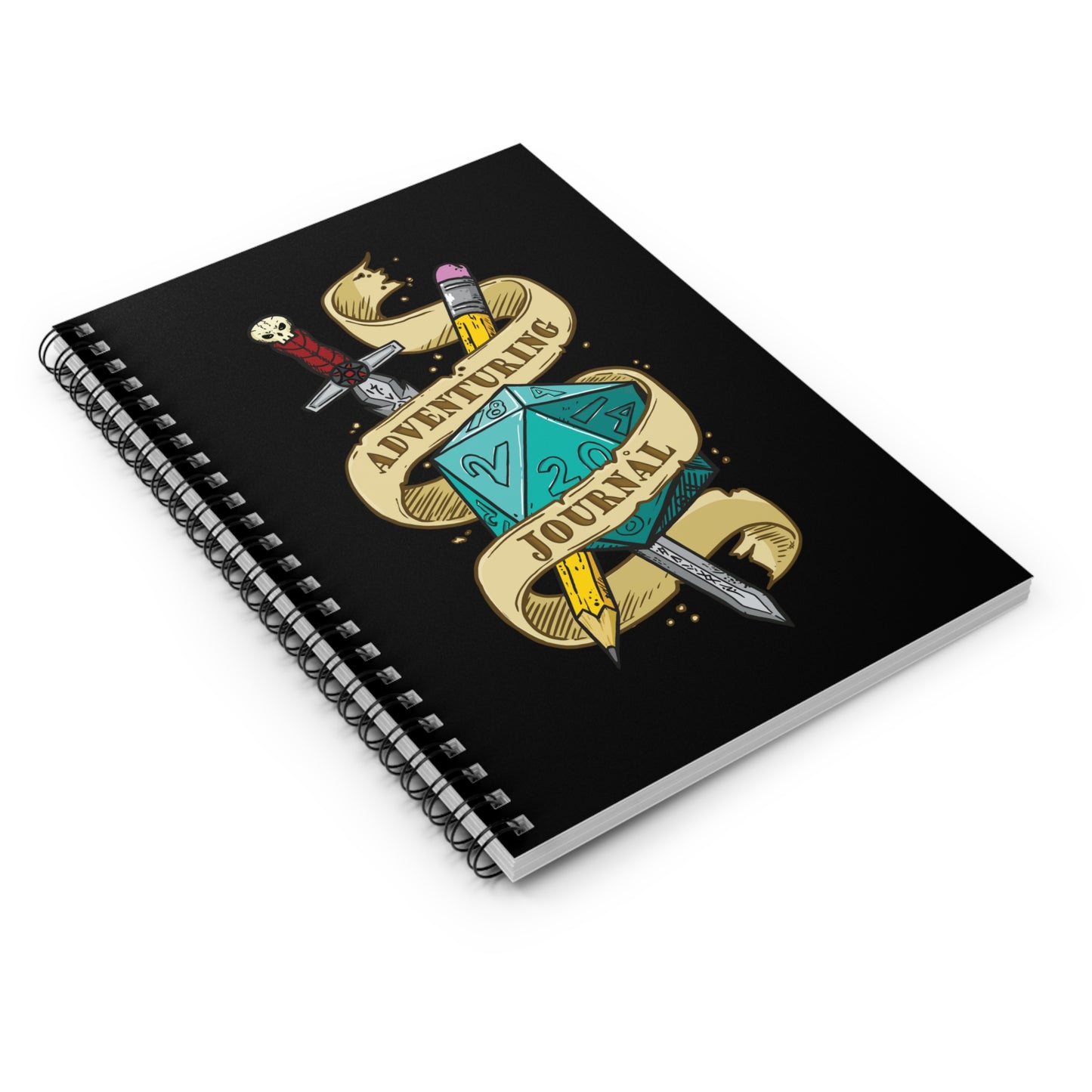"Player Notebook" - Spiral Journal (Lined)