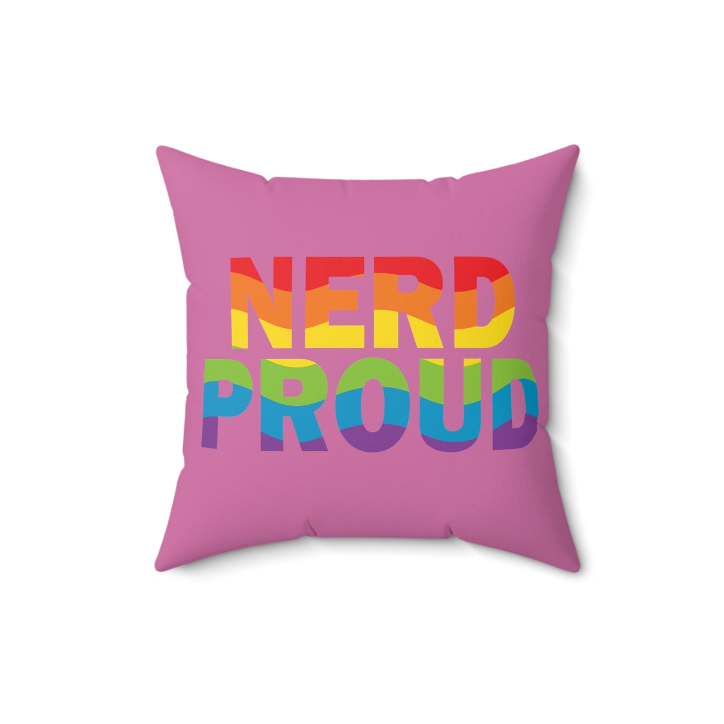 "Nerd Proud" Square Pillow