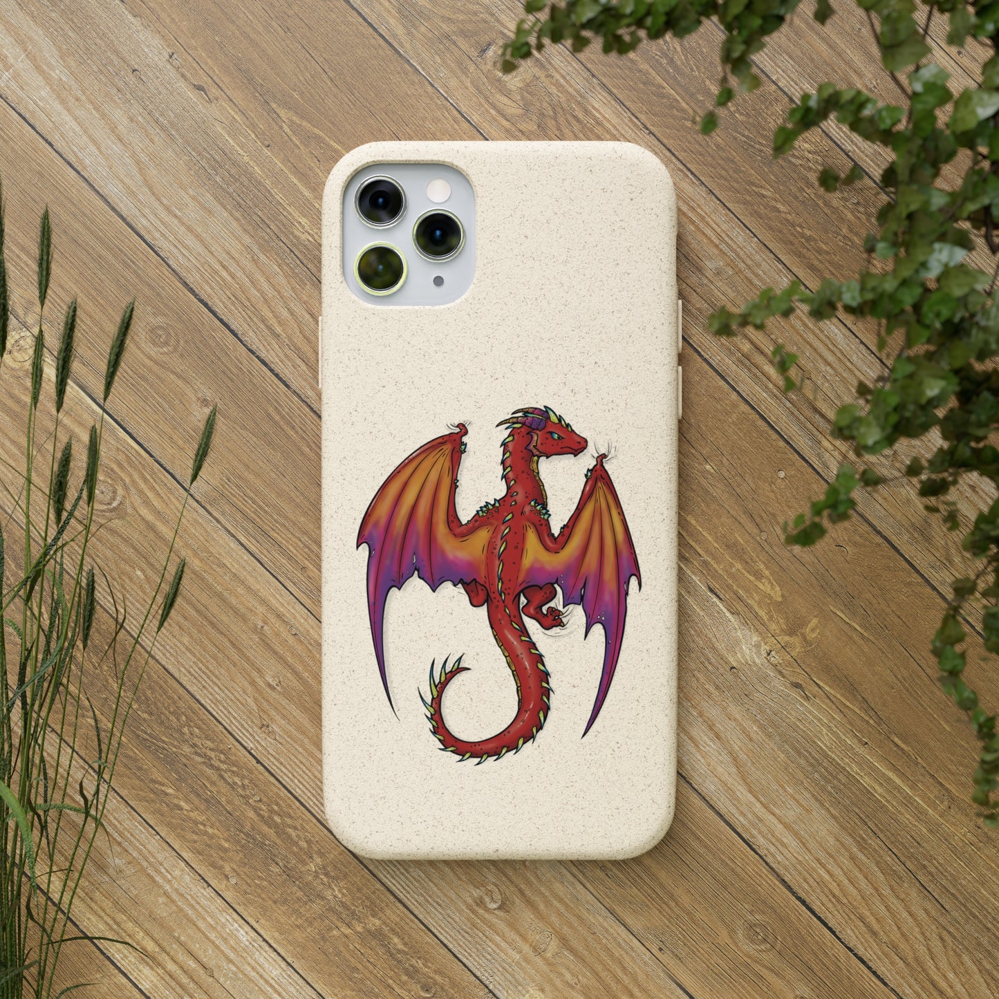 "Dragon (Red)" - Phone Case