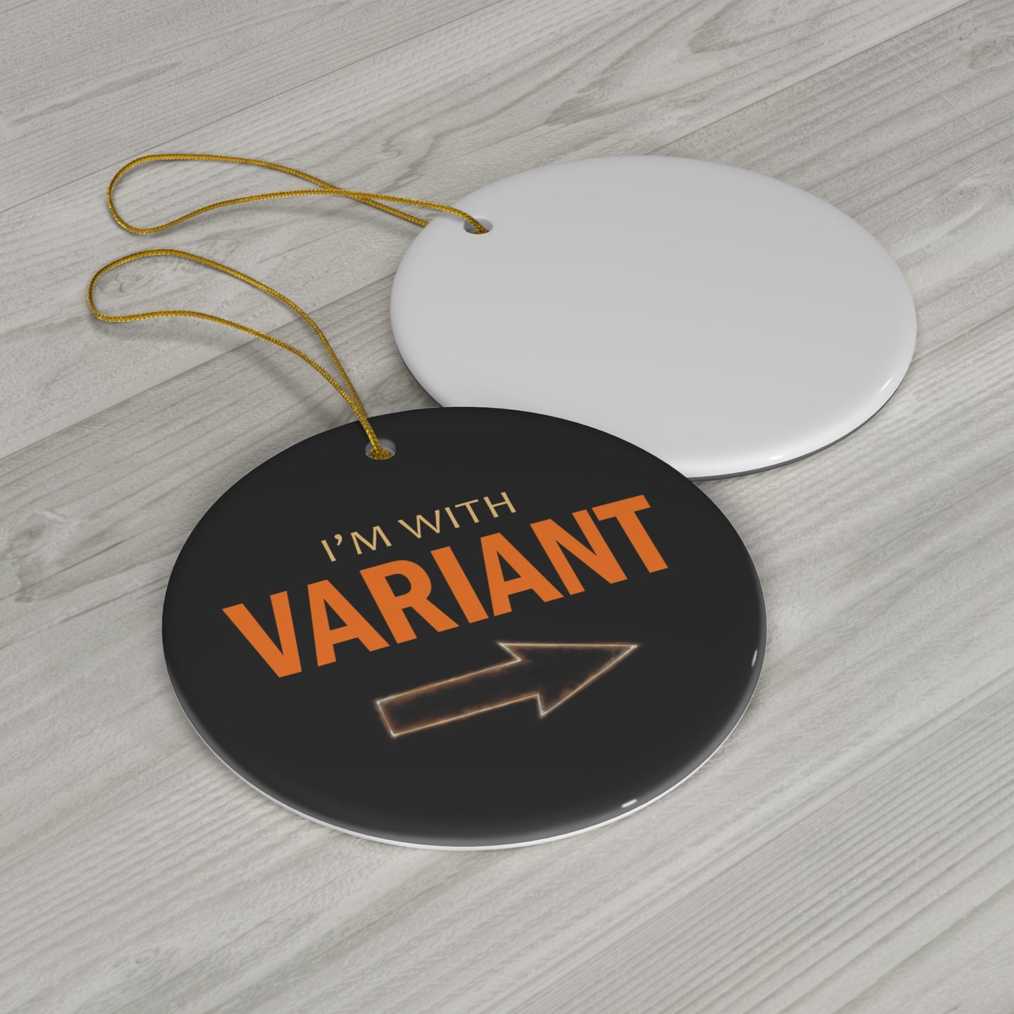"Variant" - Ceramic Ornament